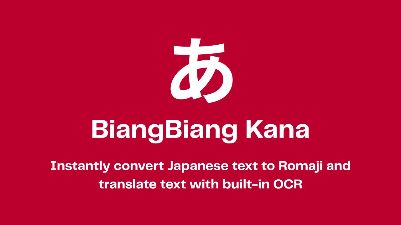 iOS and Android app that scans, romanizes and translates Japanese, with Kanji and Kana recognition from a live camera