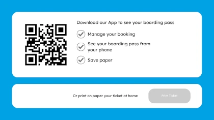 an example of confirmshaming from an airline