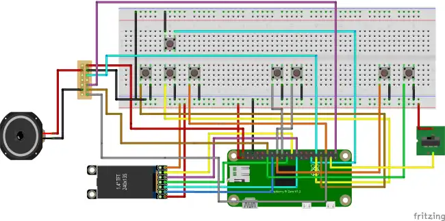 breadboard wiring diagram
